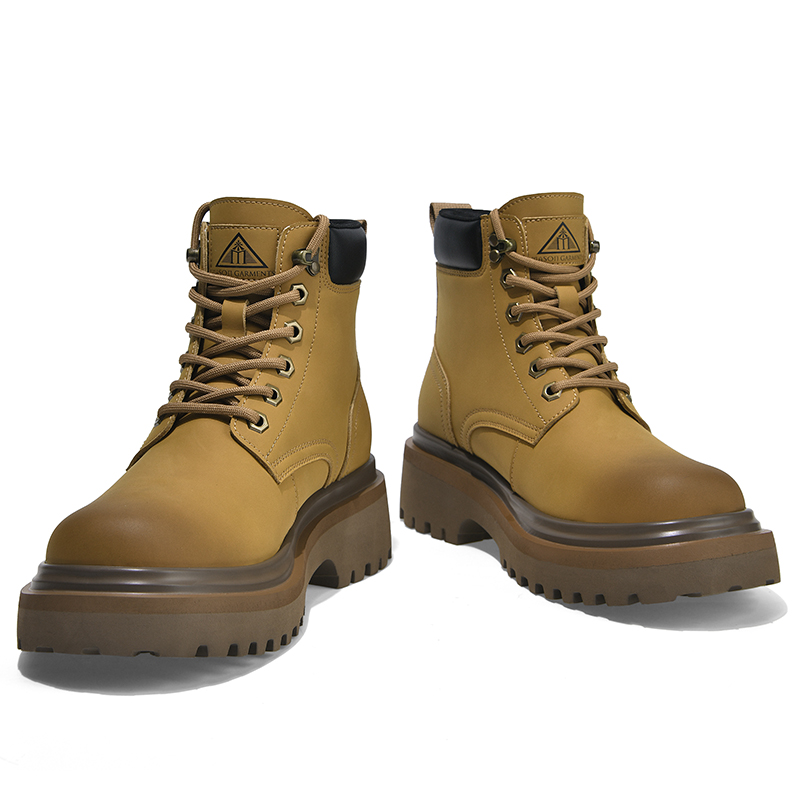 Masongarments Кроссовки Crew Martin Unisex эксклюзивная коробка - Grand Desert Yellow (с подарком), цвет Grand Desert Yellow (with Gift) — фото 2