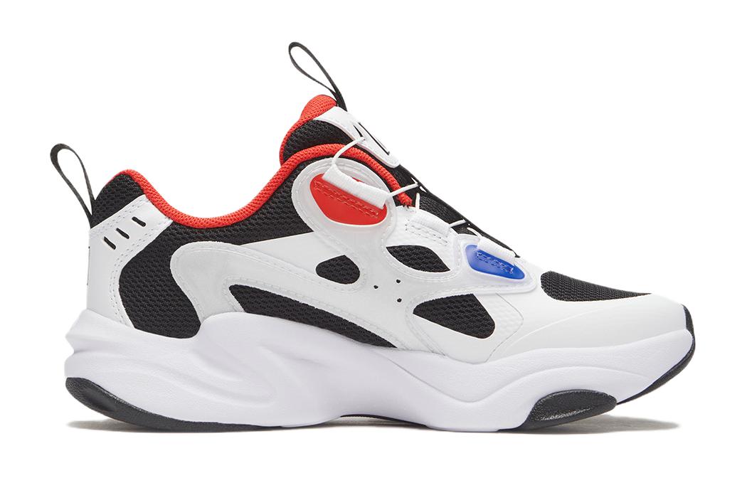 Низкие кроссовки MIND7 для детей, устойчивые к истиранию FILA KIDS, черный/белый/синий — фото 4