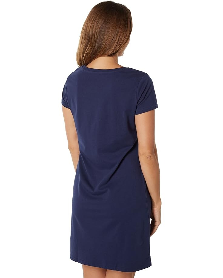 

Платье U.S. POLO ASSN. Crew Neck Graphic Dress, цвет Classic Navy