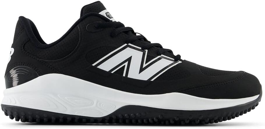 Мужские бейсбольные кроссовки New Balance Fresh Foam 3000 V7 Turf-Trainer, белый/черный — фото 2