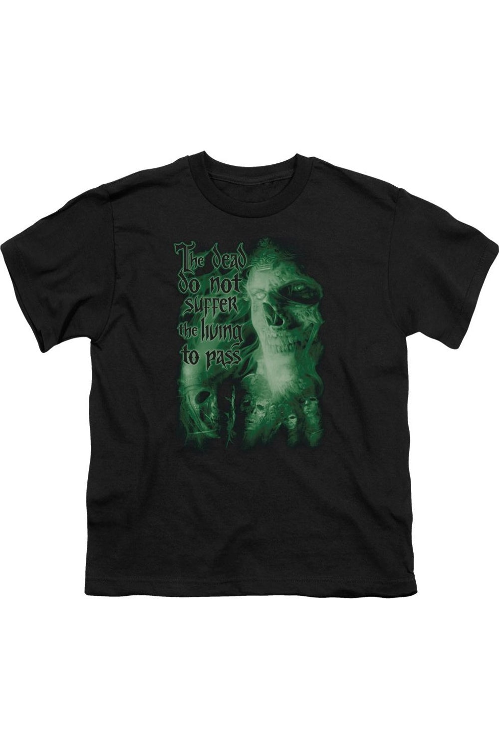 

Футболка с коротким рукавом для детей "Властелин Колец: Король Мертвых" Gildan, черный