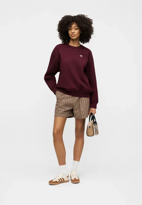Свитшот Adidas Originals, бордовый — фото 2