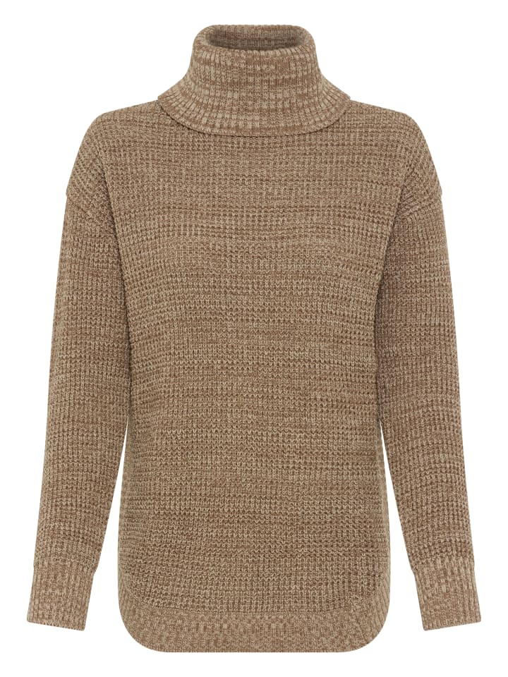 

водолазка коричневого меланжевого цвета Laura Scott