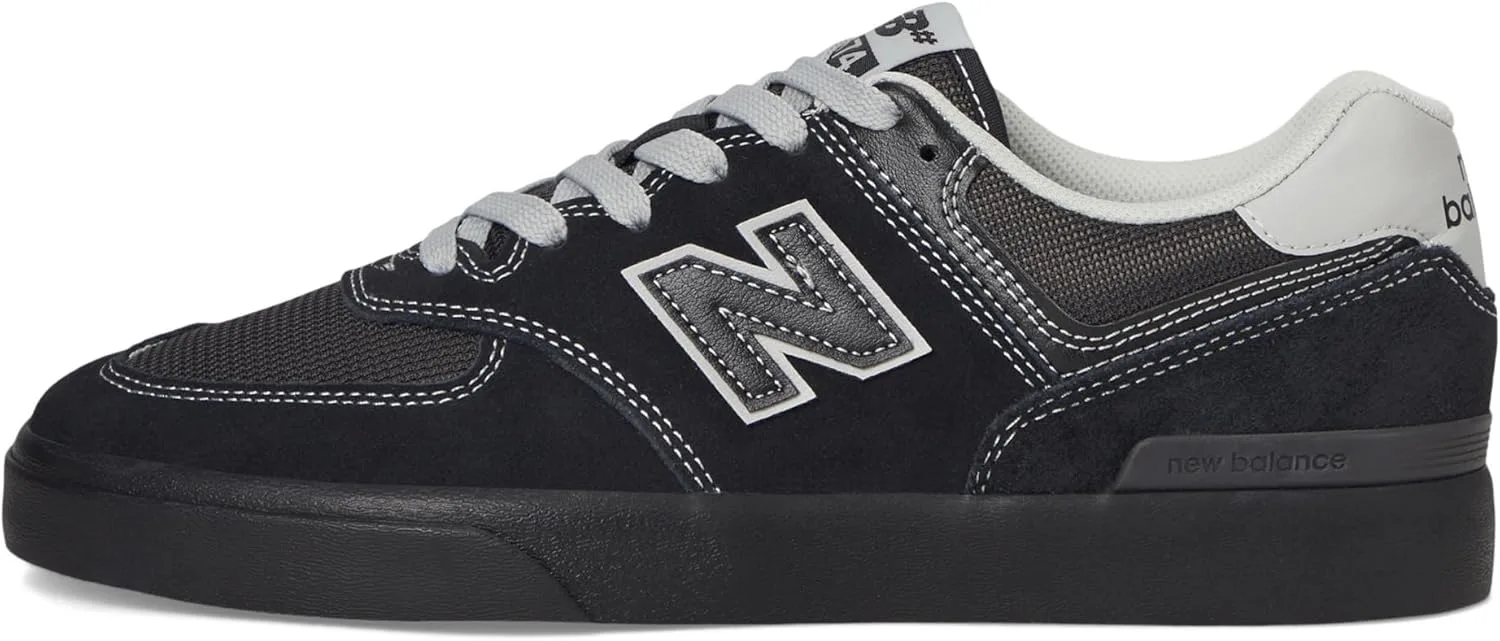 Мужские скейтбордистские кроссовки New Balance 574 Vulc, черный — фото 4