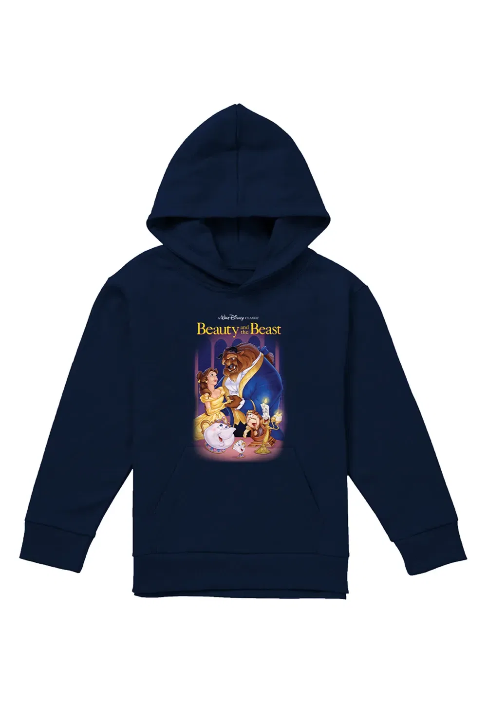 Детская худи Beauty and the Beast, Disney, темно-синий