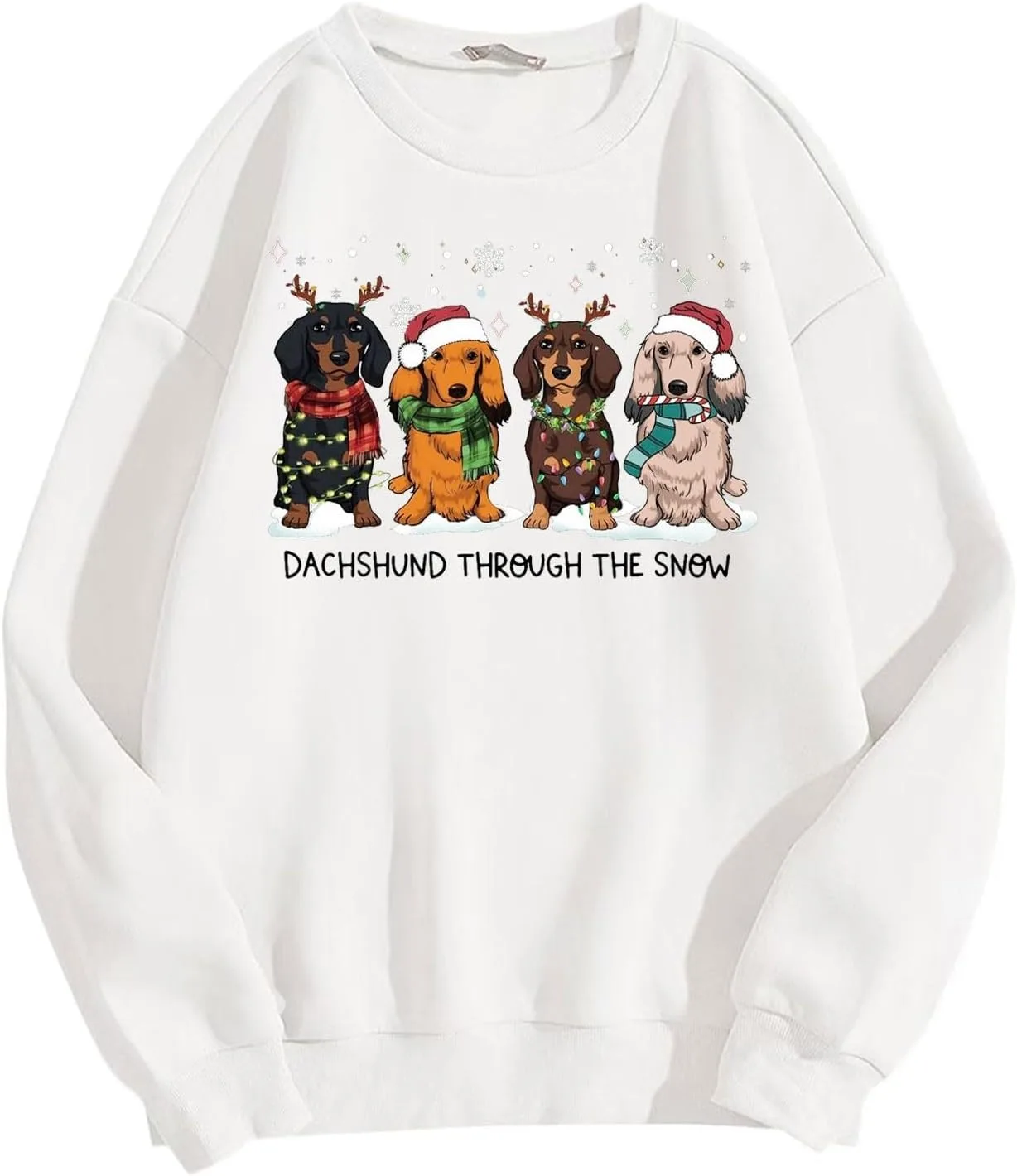 

Свитшот Dog Mom с принтом Dachshund