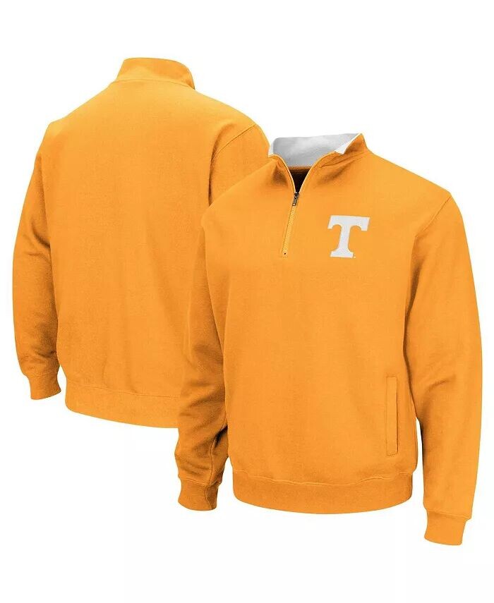 

Мужская куртка Tennessee Orange Tennessee Volunteers Big and Tall Tortugas с застежкой-молнией на четверть длины Colosseum
