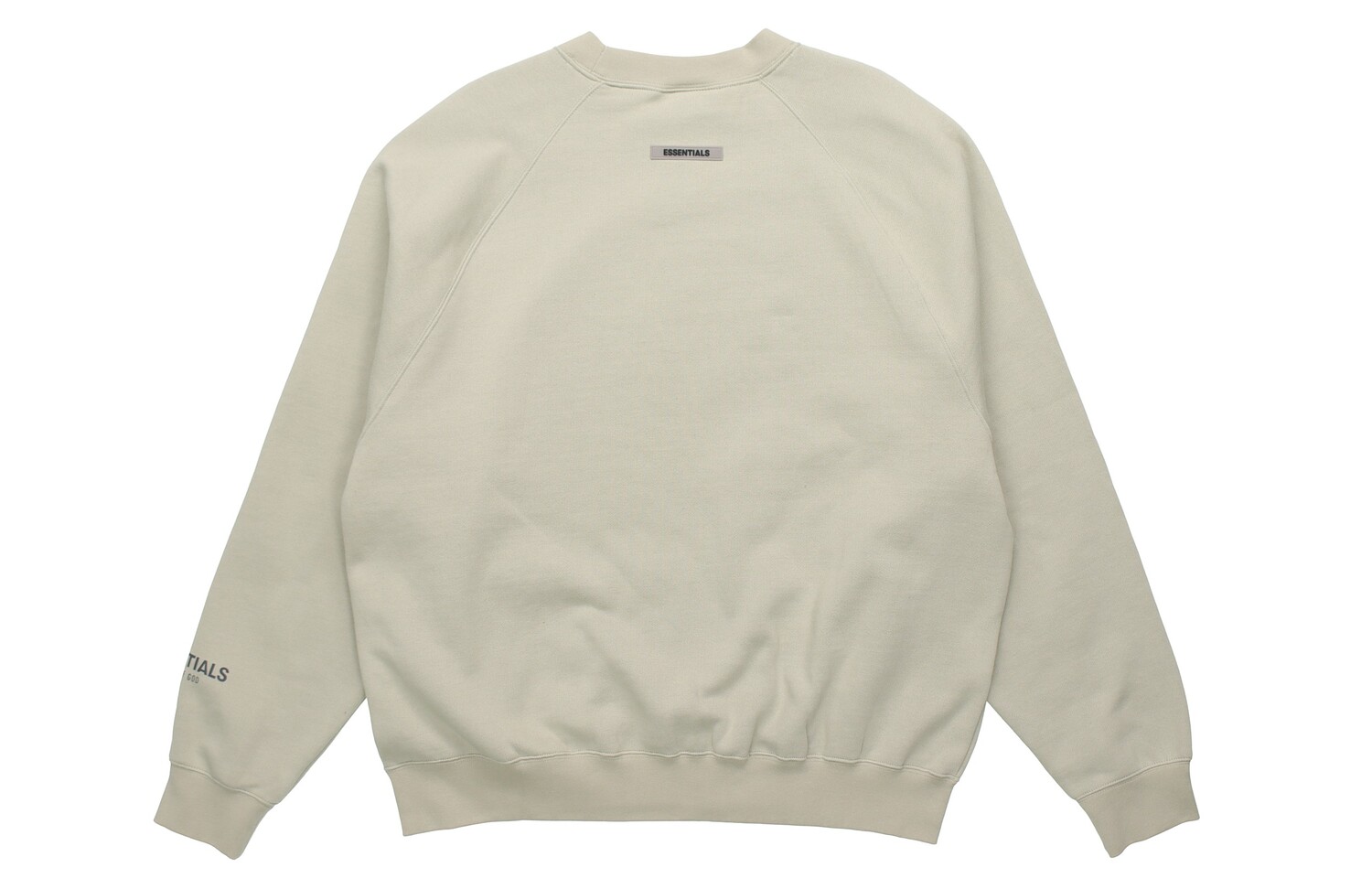 Толстовка унисекс пыльно-зеленая Fear Of God Essentials, зеленый — фото 2