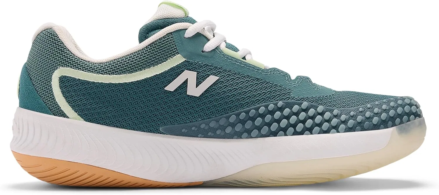 Кроссовки для тенниса New Balance FuelCell 996 V6, цвет New Spruce/White/Gum — фото 3