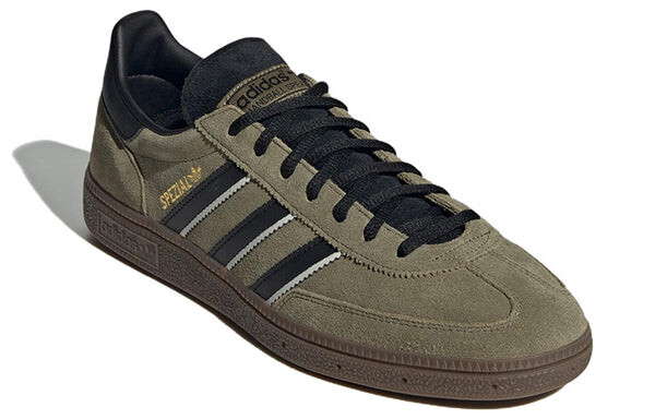 Кроссовки гандбольные специальные Adidas, зеленый — фото 4