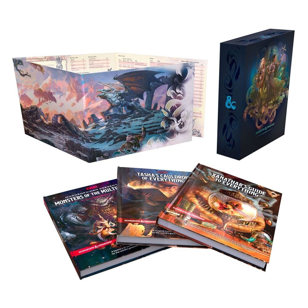 

Подарочный набор расширенных правил Dungeons and Dragons 5.0 (английское издание), настольная игра, Wizards of the Coast