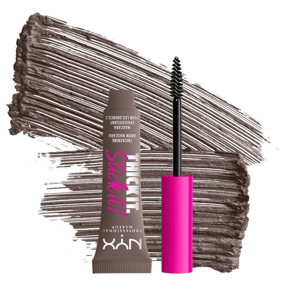 Гель или краска для бровей Nyx Professional Makeup, nr. 05 cool ash brown, 7 мл — фото 3
