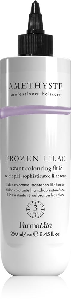 

Amethyste мгновенно окрашивающая жидкость для волос, восстанавливающая окрашивающая маска Farmavita, 250 мл