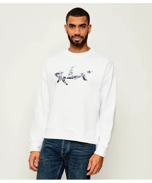 

Толстовка Loose fit Paul&Shark, белый