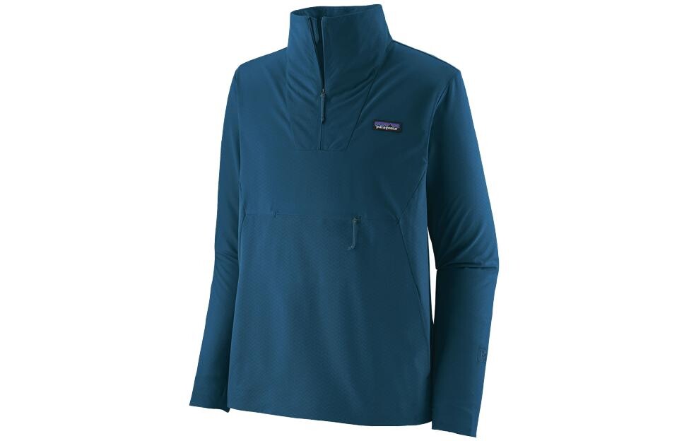

Куртка R1 Мужская Patagonia, цвет Gray-blue/STME