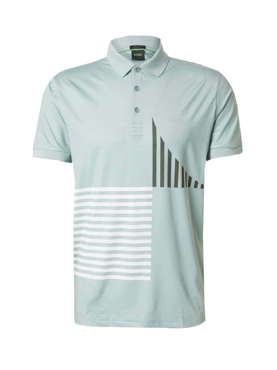 

Рубашка performance BOSS, цвет Khaki/Pastel green