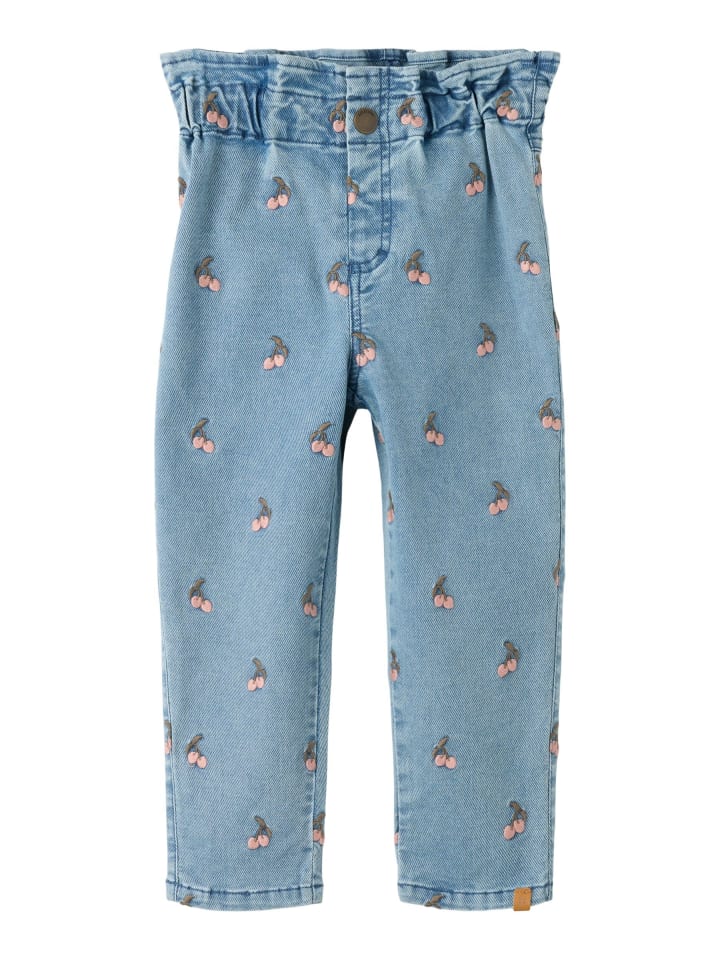 

Name it Джинсы из денима среднего синего цвета