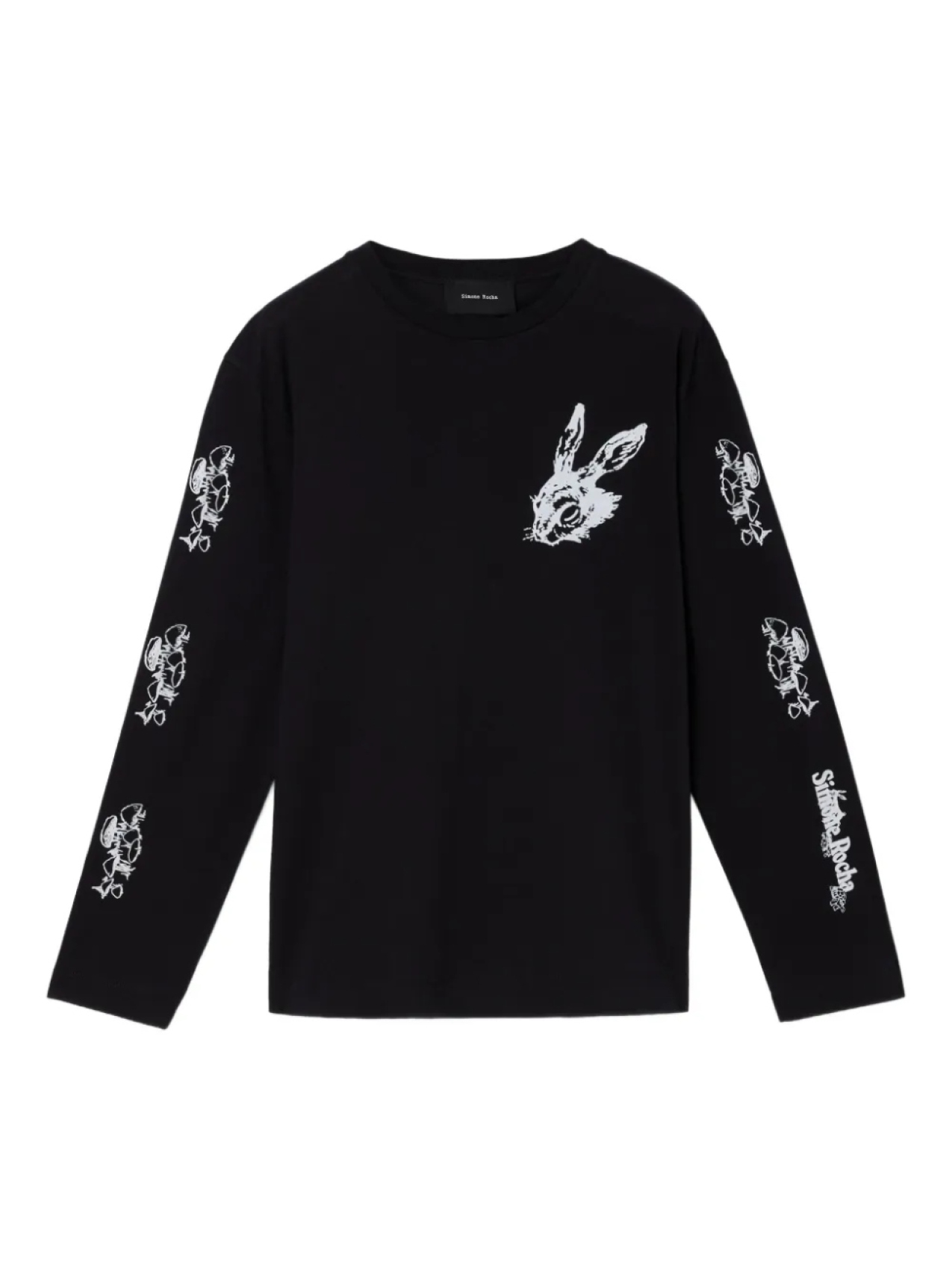 

Simone Rocha лонгслив Tortoise & Hare, черный