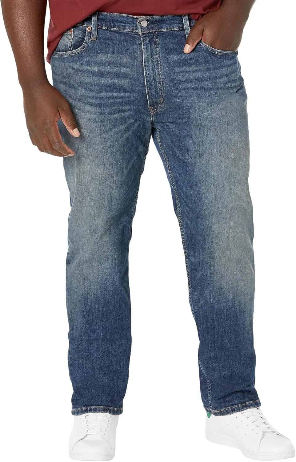 Джинсы Relaxed Straight, Levi's, Funky City - Dark Wash - Stretch