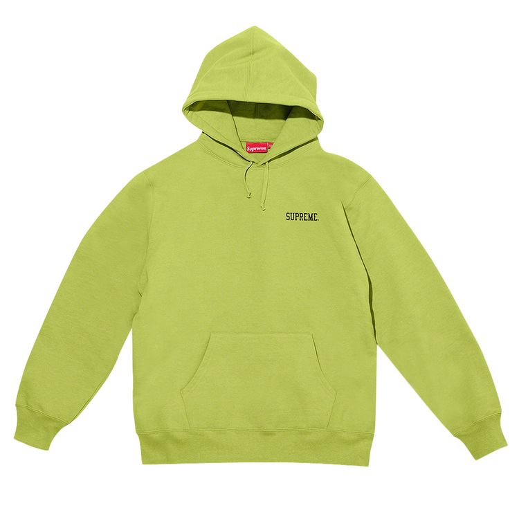 

Толстовка Supreme x Joel-Peter Witkin Sanitarium Hooded Sweatshirt Lime, зеленый