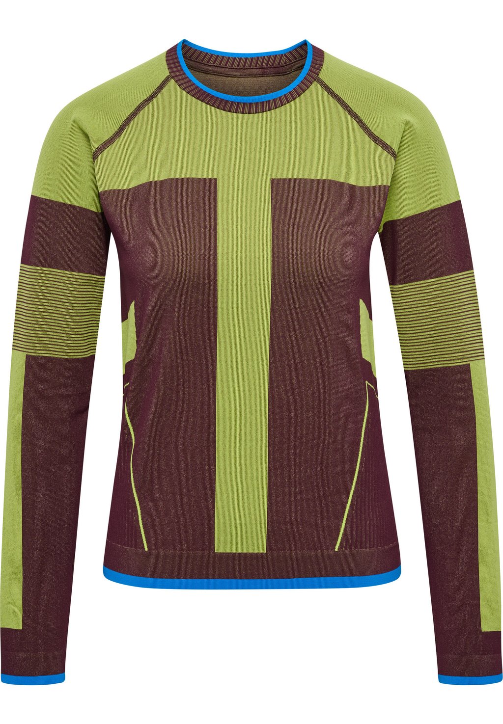 

Топ с длинными рукавами SEAMLESS TEE Hummel, зеленый
