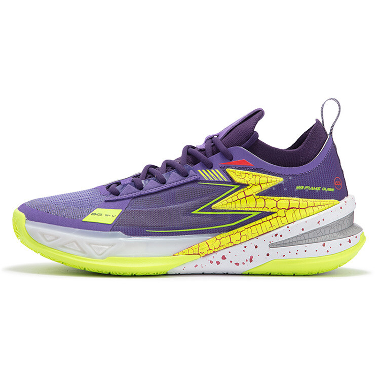 

Баскетбольные кроссовки BIG3 5.0 Pro Basketball Shoes Men Low-Top Ultraviolet Light Color / Stardust Purple 361°