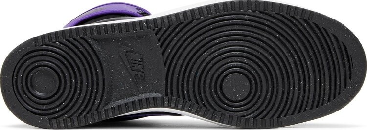 Кроссовки Air Jordan 1 KO High 'Black Field Purple', фиолетовый — фото 4