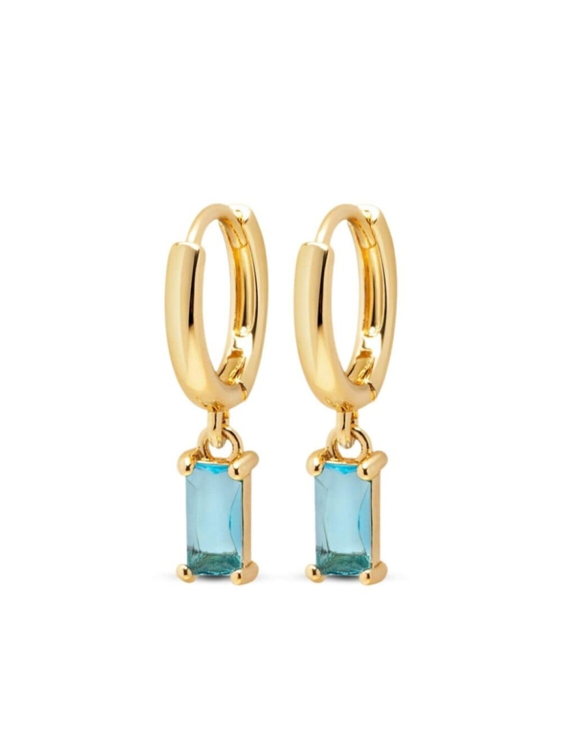 

Серебряные серьги-хагги с подвесками Nialaya Jewelry, синий
