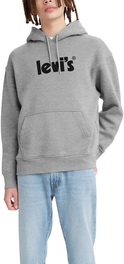 

Мужская толстовка с капюшоном Levi's с рисунком (доступна в размерах для больших и высоких женщин), Core Poster Hoodie Mhg