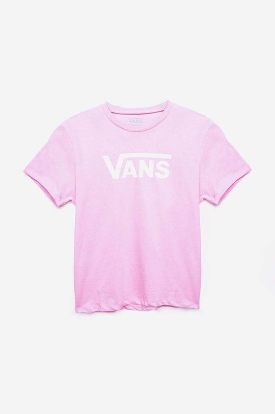 

Хлопковая футболка для детей Vans, розовый
