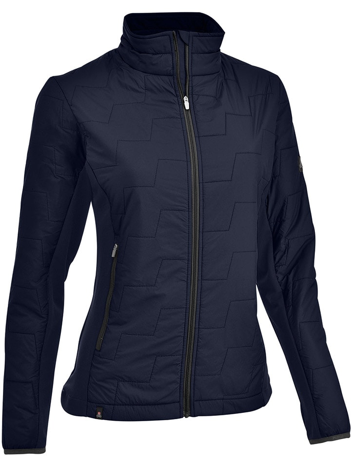 

Гибридная куртка Гавел темно-синего цвета Maul Sport