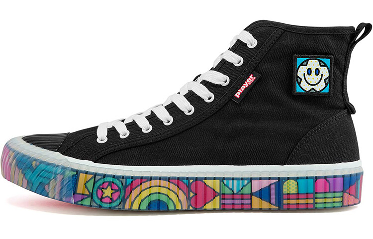 Кеды Craig&karl X Kappa Canvas Shoes Unisex High-Top Black