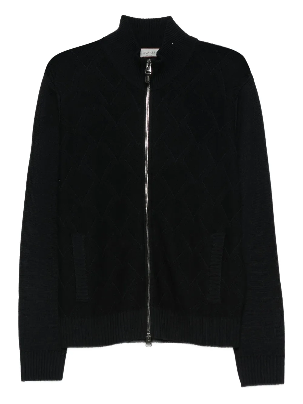 

Кардиган на молнии Canali, синий