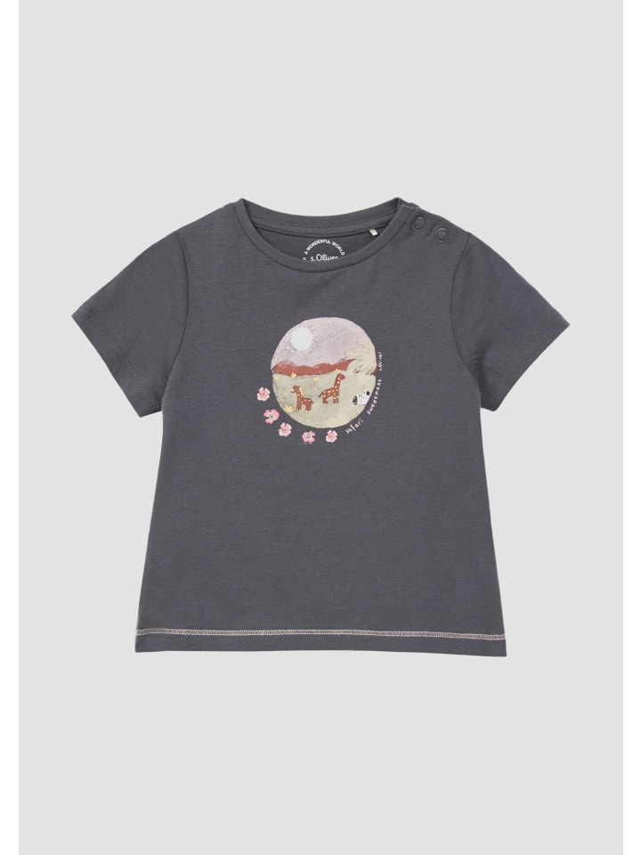 

Футболка s.Oliver, серый