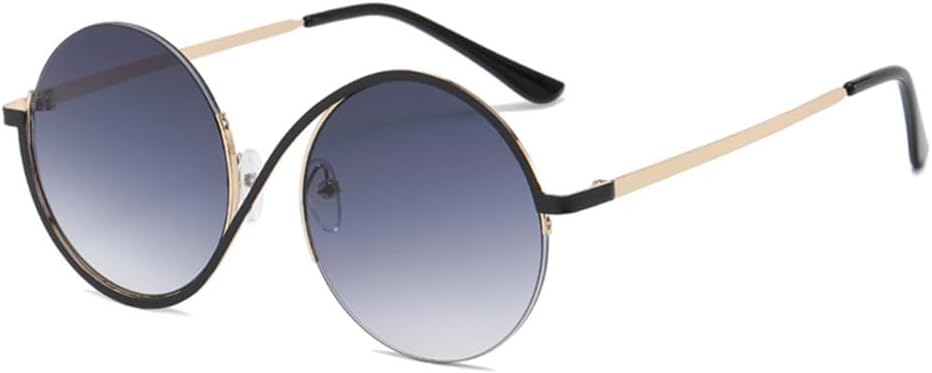 

Солнцезащитные очки для женщин в маленькой круглой оправе, металлический корпус, модель 2027 года, для активного отдыха и путешествий, защита от ультрафиолета UV400 MTZJH, A1