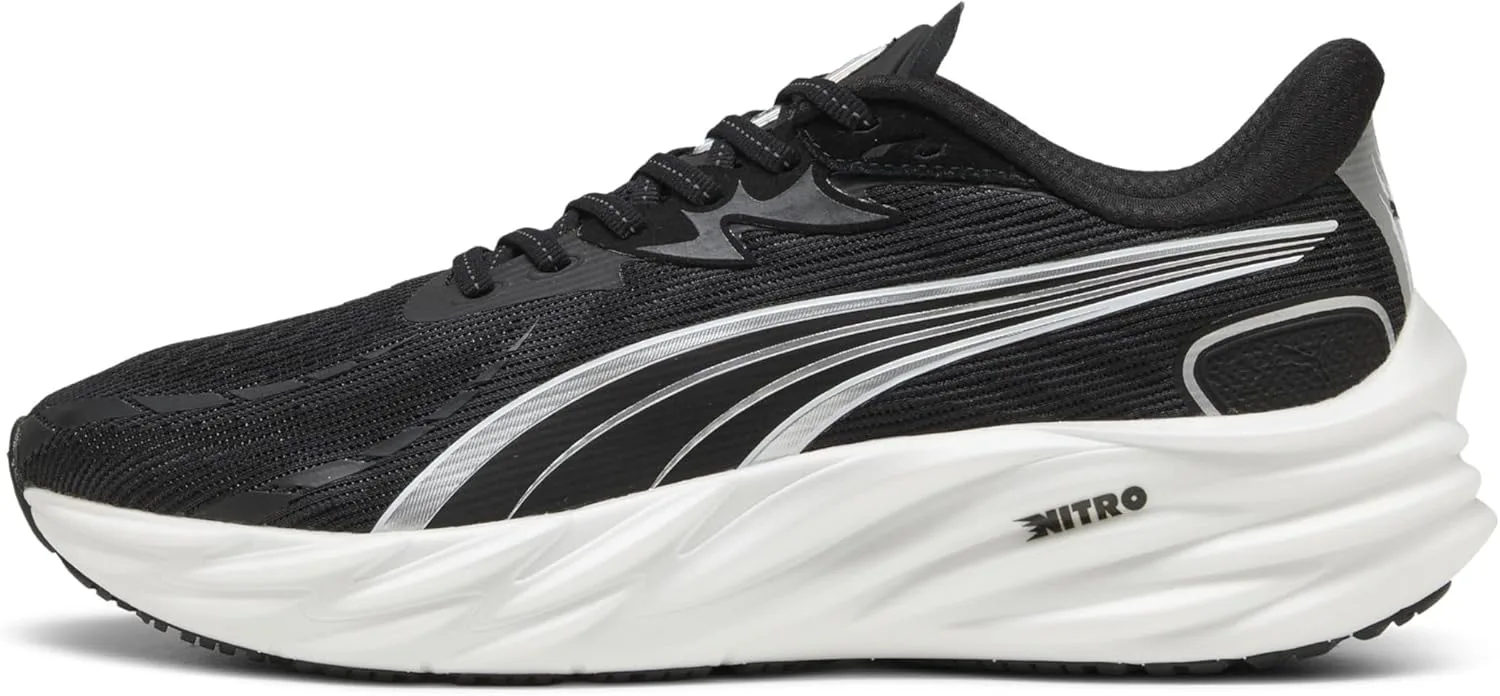 Мужские кроссовки Puma Velocity Nitro 4, черный/серебряный — фото 2