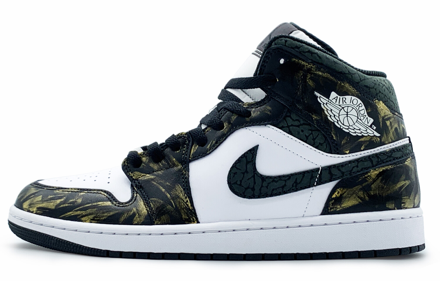 

Jordan Air Jordan 1 винтажные баскетбольные кроссовки мужские, Black, Черный, Jordan Air Jordan 1 винтажные баскетбольные кроссовки мужские, Black