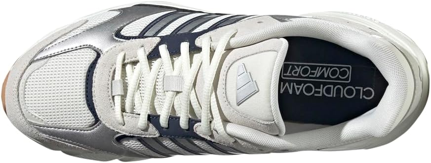 Мужские кроссовки Adidas CrazyChaos 2000, слоновая кость/матовое серебро/чернильный — фото 4