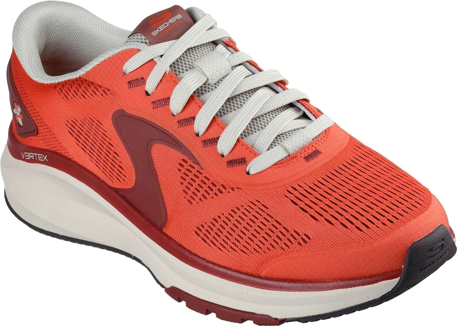 Мужские кроссовки Skechers Vertex Spyre из полиэстера оранжевого цвета — фото 2