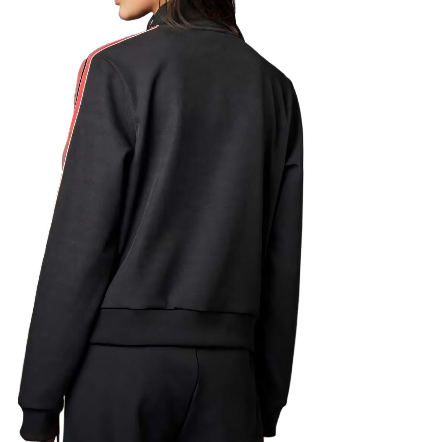 Футболка Free Shipping With AdiClub Manchester United Terrace Icons Track Top Adidas, черный — фото 4