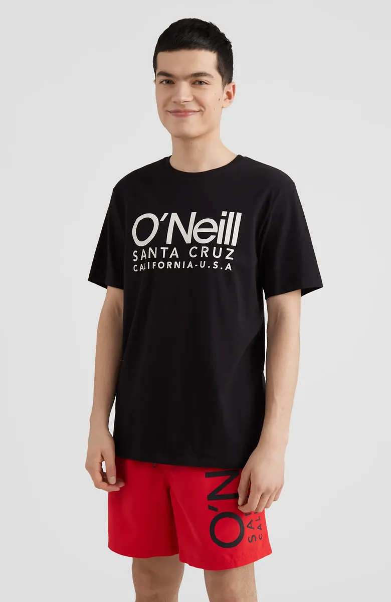 

Футболка O'Neill "CALI ORIGINAL T-SHIRT" с принтом логотипа, цвет Black Out