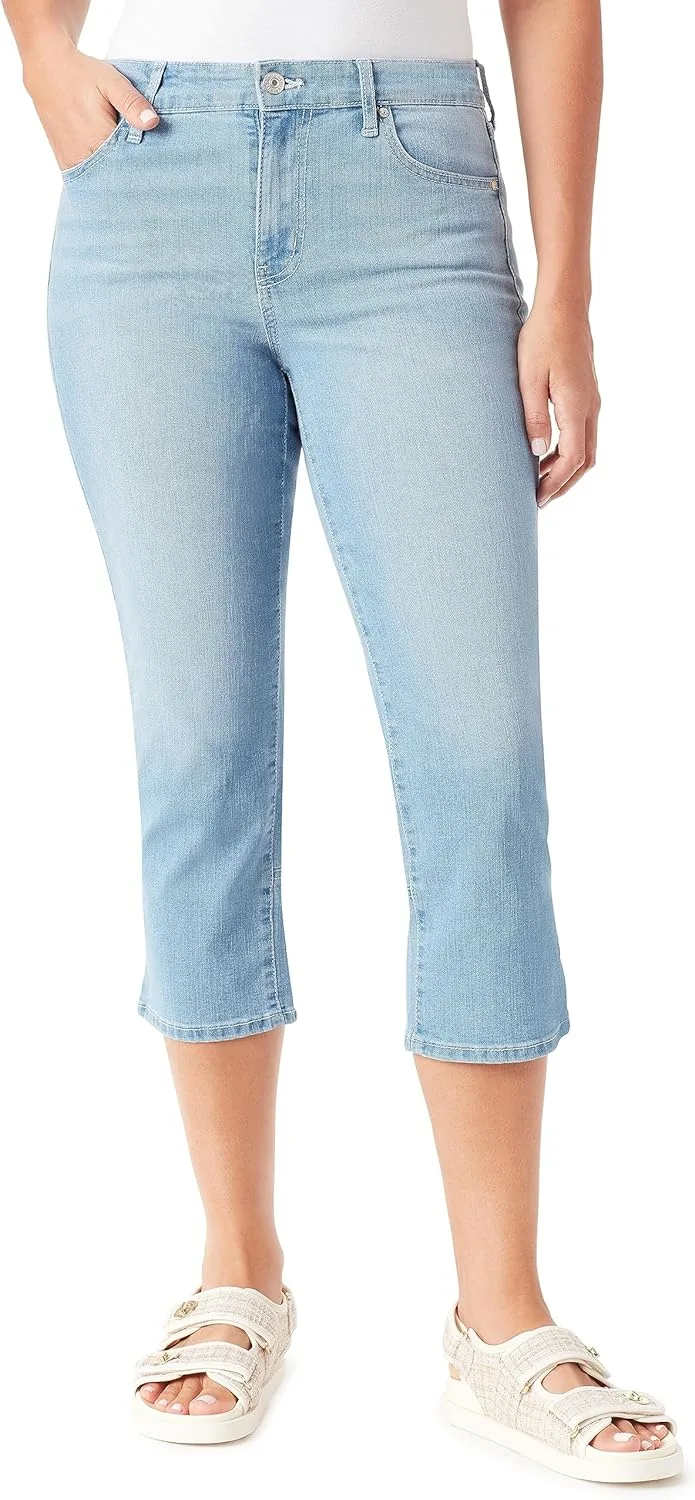 

Женские капри Vintage America Blues с отворотом