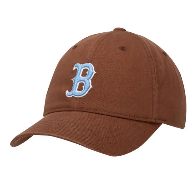 

MLB Хлопковая бейсболка унисекс коричневая, Brown