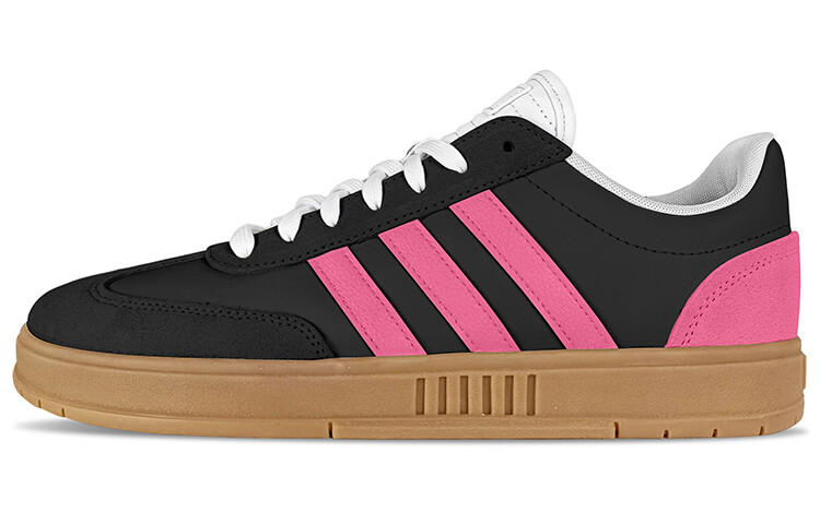 

Кроссовки adidas neo Gradas Skateboarding Shoes Unisex Low-top Black, розовый