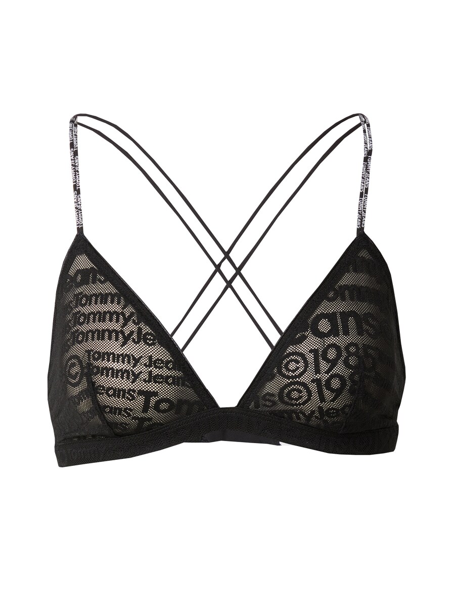 

Треугольный бюстгальтер Tommy Jeans Triangle Bra, черный