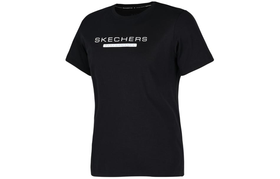 

Футболка мужская угольно-черная Carbon Black Skechers, черный