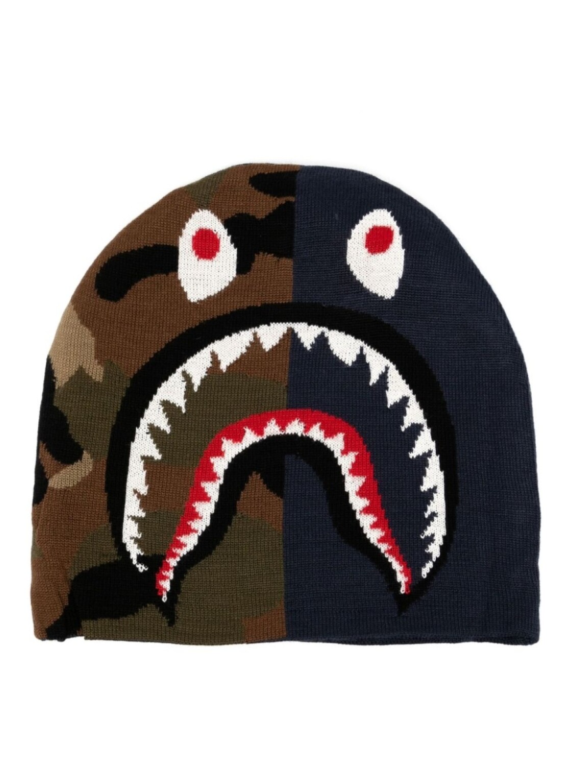 

Шапка бини 1st shark A BATHING APE, синий