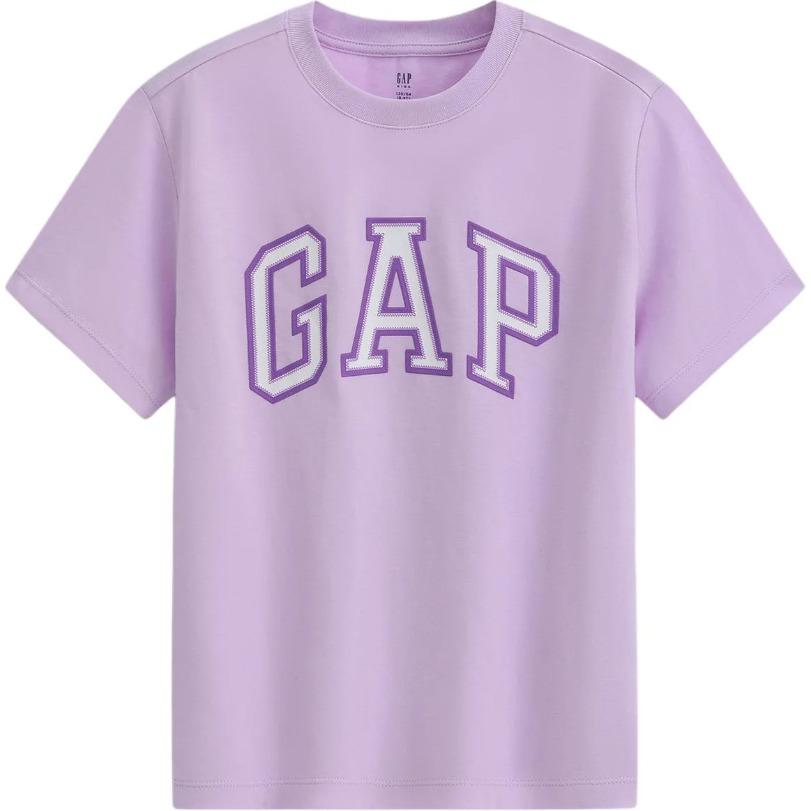 Футболка SS25 для детей 3-7 лет GAP, светло-фиолетовый