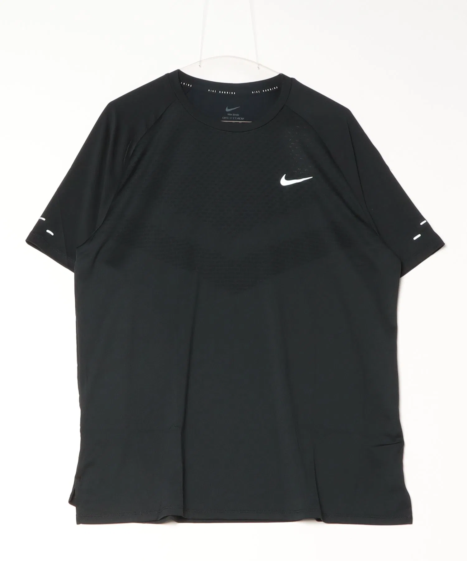 Мужская футболка NIKE DFADV STRIDE с коротким рукавом чёрная