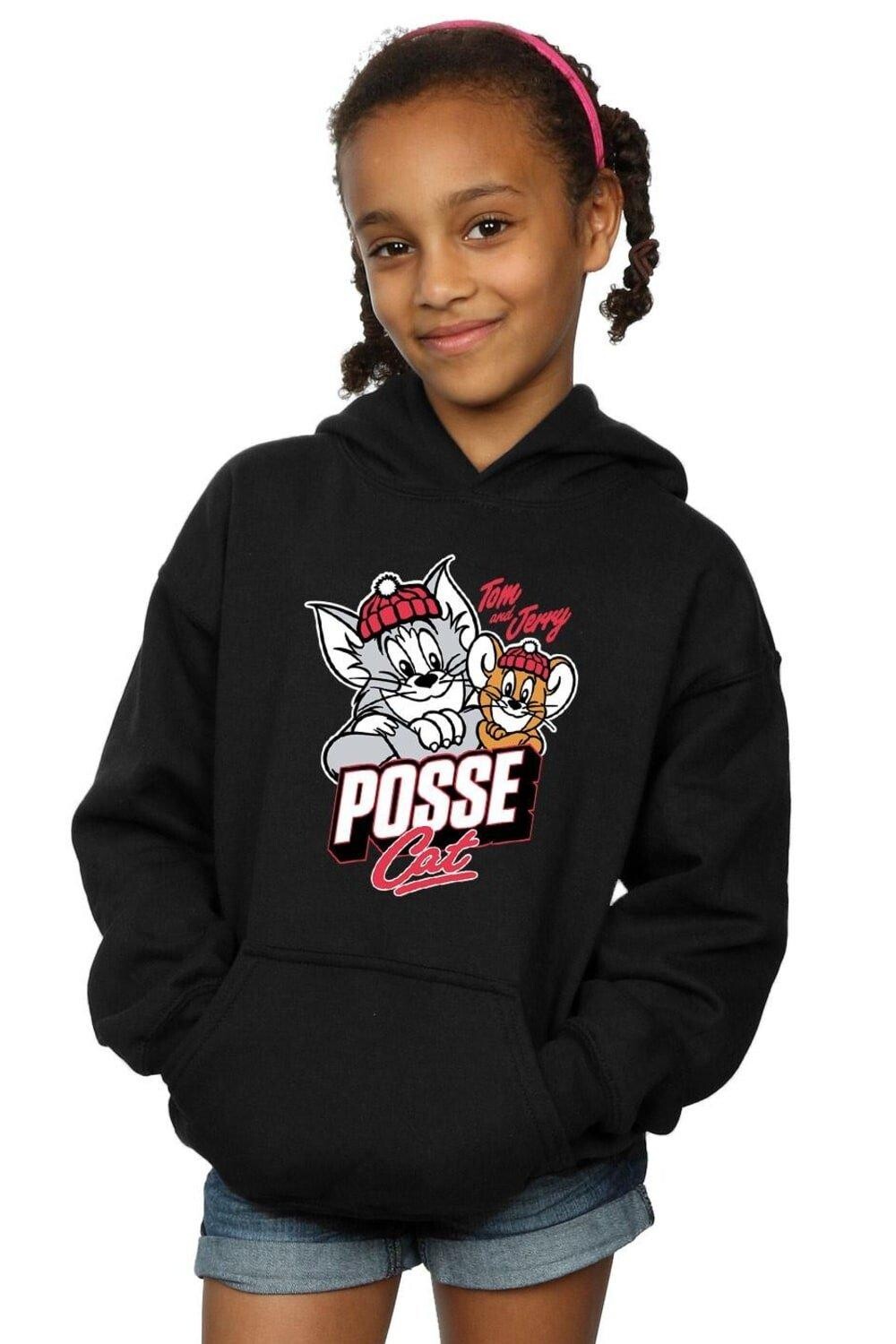

Толстовка Posse Cat Tom & Jerry, черный